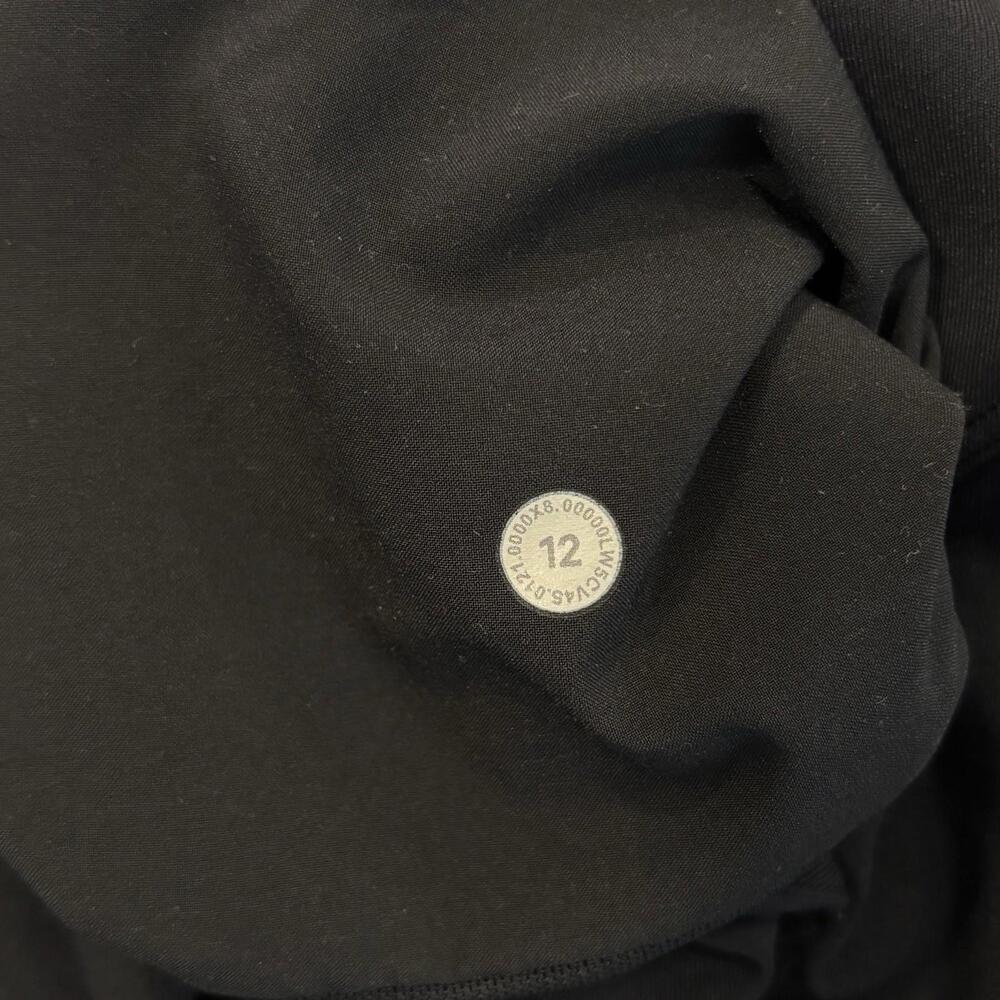 Lululemon Keep Moving Jogger Women’s Size 12 Black Luxtreme Pull On High Rise - Picture 6 of 8